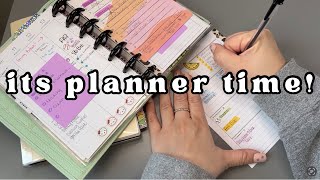 Planner time! Mini Happy Planner & Hobonichi Cousin