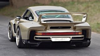 NEW Singer DLS Turbo INSANE Sounds | Straight Piped 700HP Flat-Six | Modern Looking Porsche 935