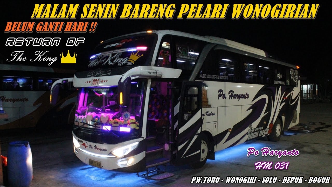 FAVORITNYA WONG WONOGIRI !!  | Trip Report Po Haryanto | HM 031 | Wonogiri - Jakarta