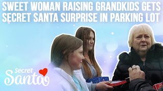 Sweet woman raising grandchildren after her 3 kids died gets Secret Santa surprise in parking lot