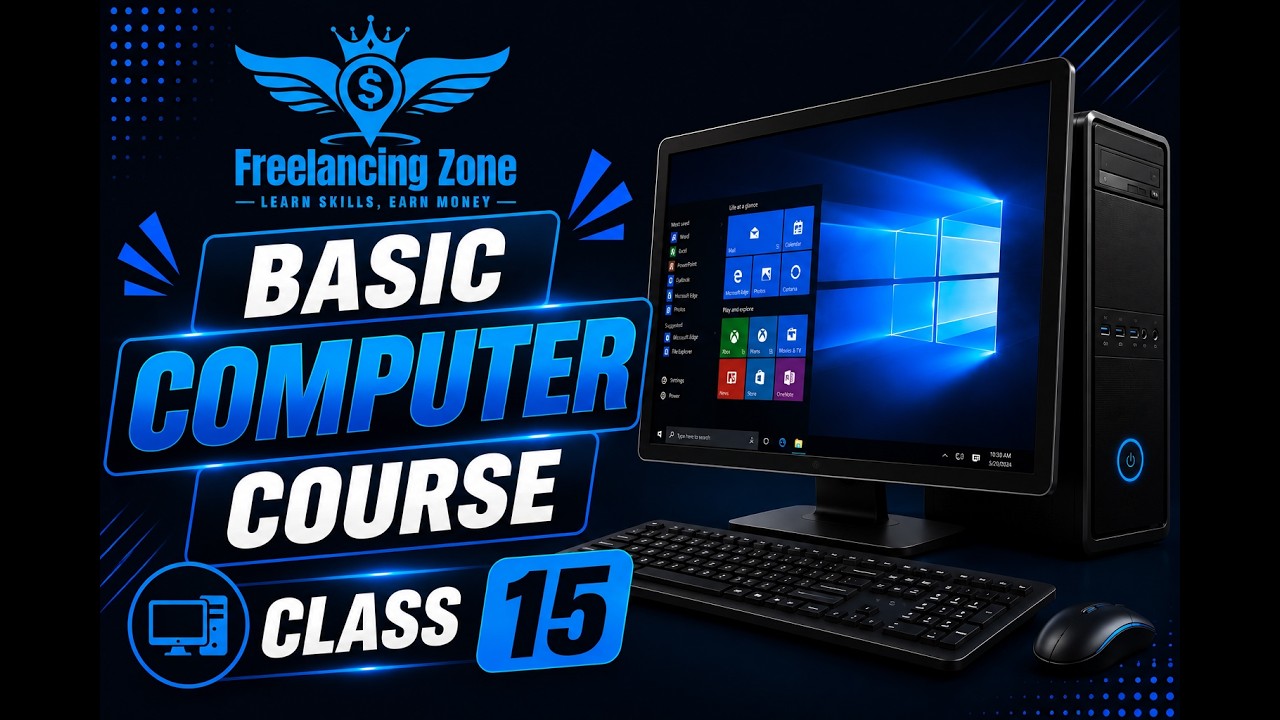 Basic Computer Course | Class 15 | Computer Fundamentals - YouTube