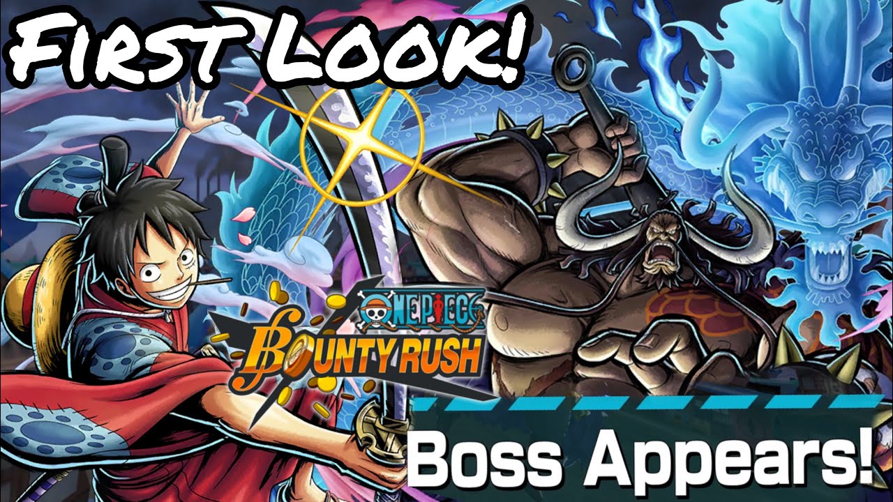 First Look At Dragon Kaido Boss Battle Luffytaro Vs Kaido One Piece Bounty Rush Opbr Youtube