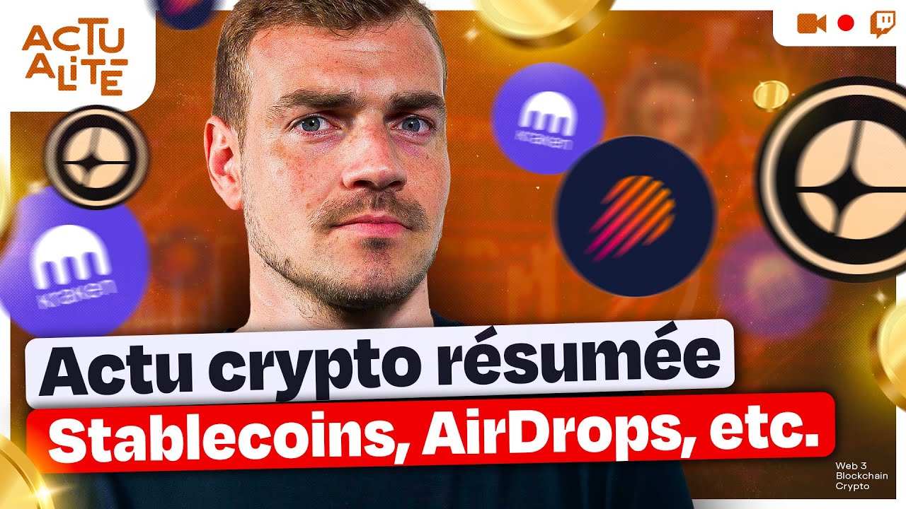 La course aux stablecoins continue, Polymarket, claim d’AirDrop : l’actu  crypto ! | Hasheur Live