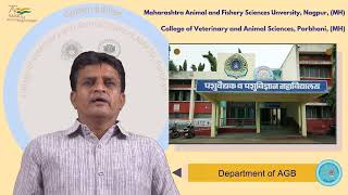 Dr S A Dhaware, , Istant Professor Department Of Veterinary Agb