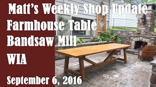 Matt's Weekly Shop Update - Sept 6, 2016