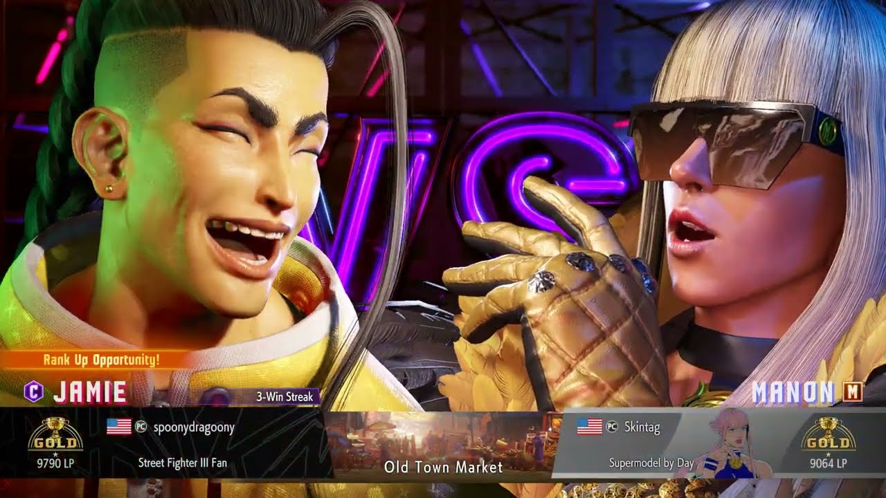 Jamie vs. Manon - Street Fighter 6 - Ranked Match