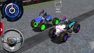 Mega Ramp Quad Bike Stunt Racing Impossible 3D - Extreme Motocross Dirt Bikes - Offroad GamePlay #4 screenshot 3