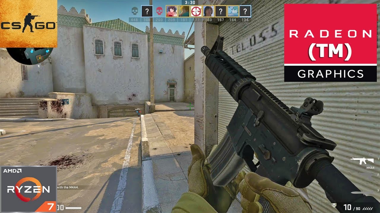 Csgo On Ryzen 7 5825u / Radeon Tm Graphics / 1080p / Low Settings ...