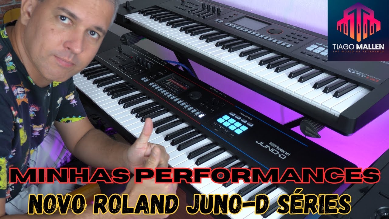 MINHAS PERFORMANCES (NOVO ROLAND JUNO-D SÉRIES)TIMBRES EDITADOS by TIAGO MALLEN.CONTATO NA DESCRIÇÃO