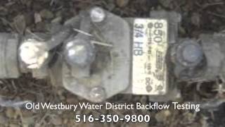 Old Westbury Water District Backflow Testing | Backflow Testing Old Westbury Water Department
