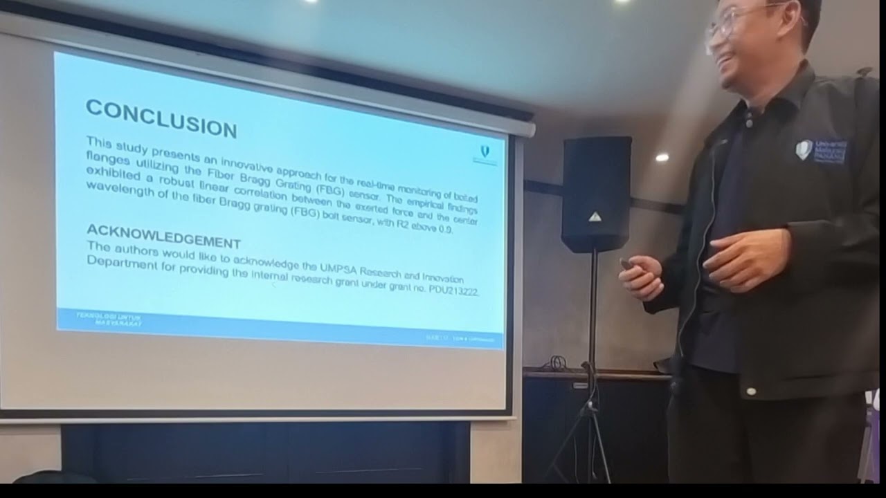 Investigation of modified stud bolt with embedded FBG sensor for flange monitoring (SDMMS2023)
