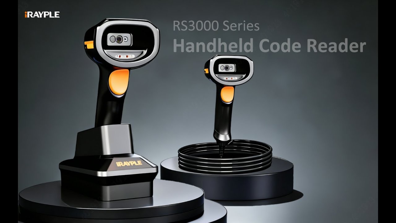 RS3000 Series Handheld Code Reader - YouTube