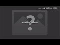 New Best Nasheed By Muaz Nazif Yaa Ramadaan