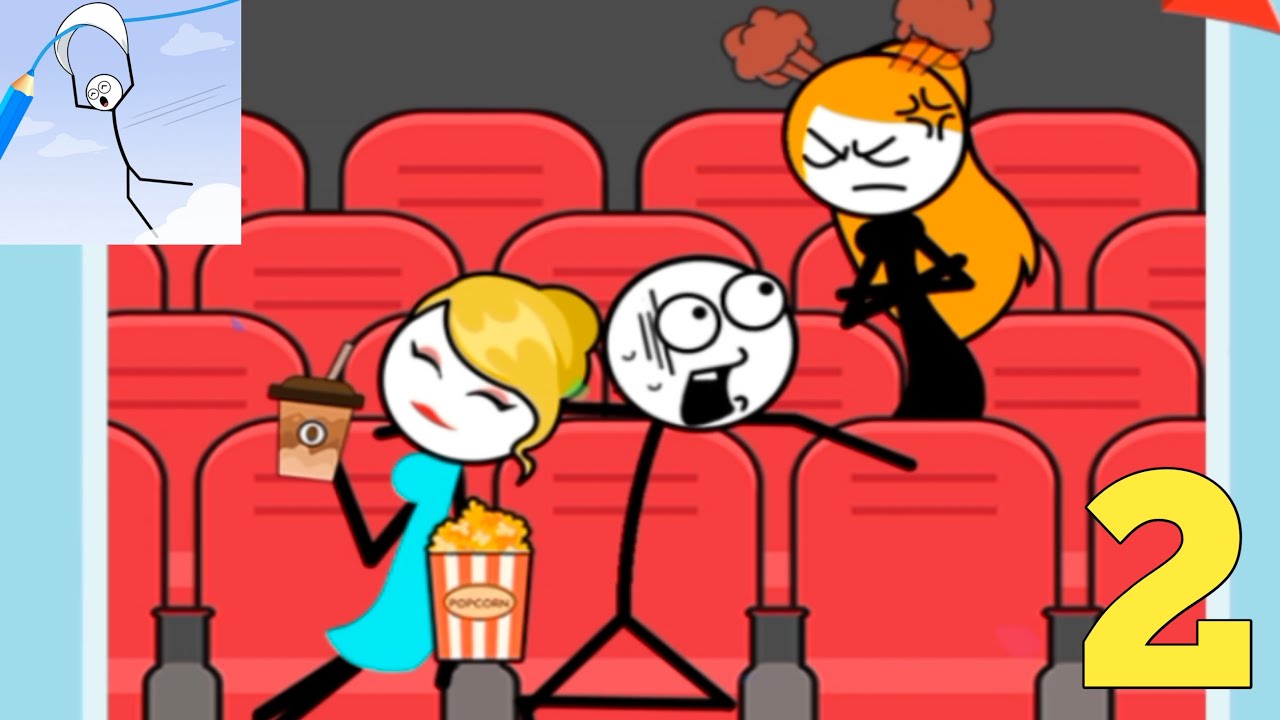 Draw Fly - Gameplay Walkthrough - All Levels 41-60 - Stickman Funny Puzzle Game (WEEGOON)