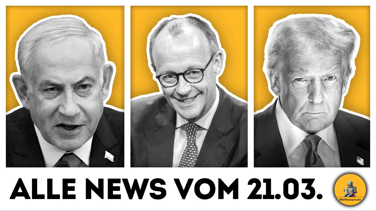 Trump schafft das Bildungsministerium ab und Israel bricht Waffenruhe… 📰 | Alle News vom 21.03.2025