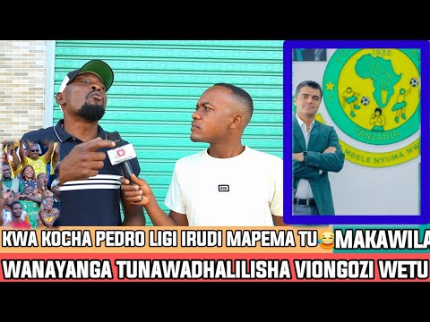 MAKAWILA VIONGOZI MMENIKOSHA KWA KOCHA MASHABIKI WA YANGA KAMA MIZIGO YA KUNI KWA PEDRO LIGI IANZE