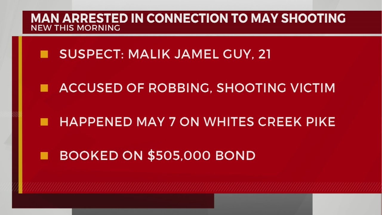 Man arrested in connection to May shooting - YouTube