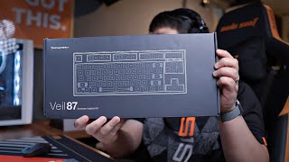 Tecware Veil87 Unboxing, Teardown and Review Ft. Gateron Oil King