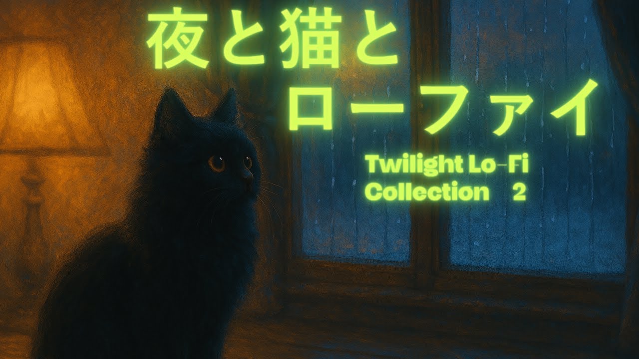 夜と猫とローファイ — Twilight Lo-Fi Collection 2| リラックス・作業・睡眠用・cat・relax・BGM