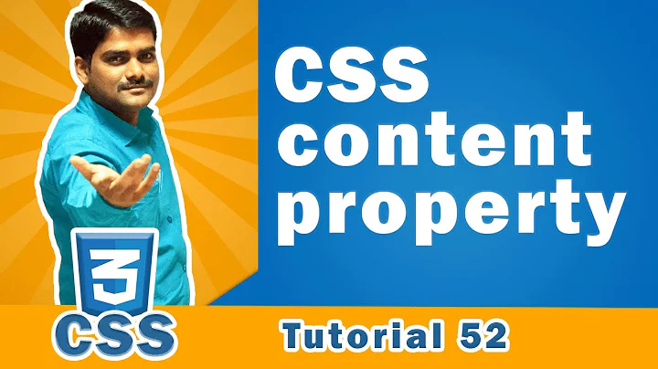 CSS content Property | How to generate Content dynamically using CSS | HTML q Tag - CSS Tutorial 52