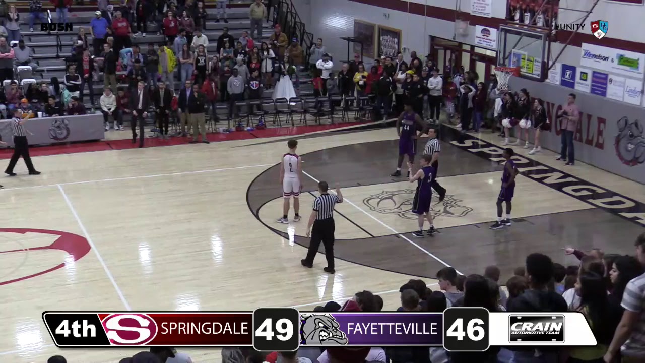 Springdale High School Basketball Fayetteville Springdale YouTube