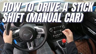 How to Drive a Stick Shift (Manual Car) in a Ford Mustang