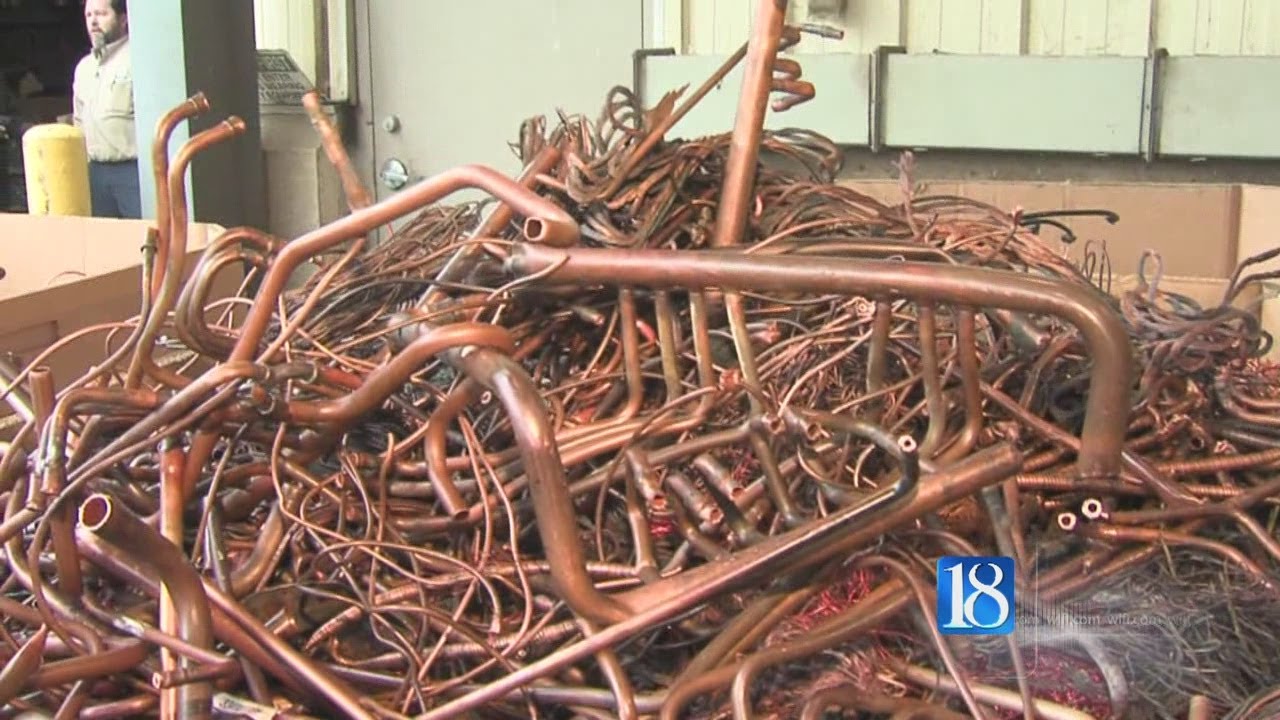Scrap metal theft cases on the rise YouTube