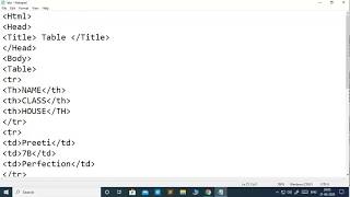 Class 7: Tables and Forms in HTML, Day 1 Part 2