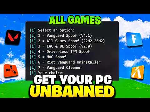 HWID Spoofer Guide: How I Got Unbanned From All Games In 2026!
