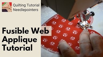Raw Edge Appliqué Tutorial (also known as Fusible Web Applique)