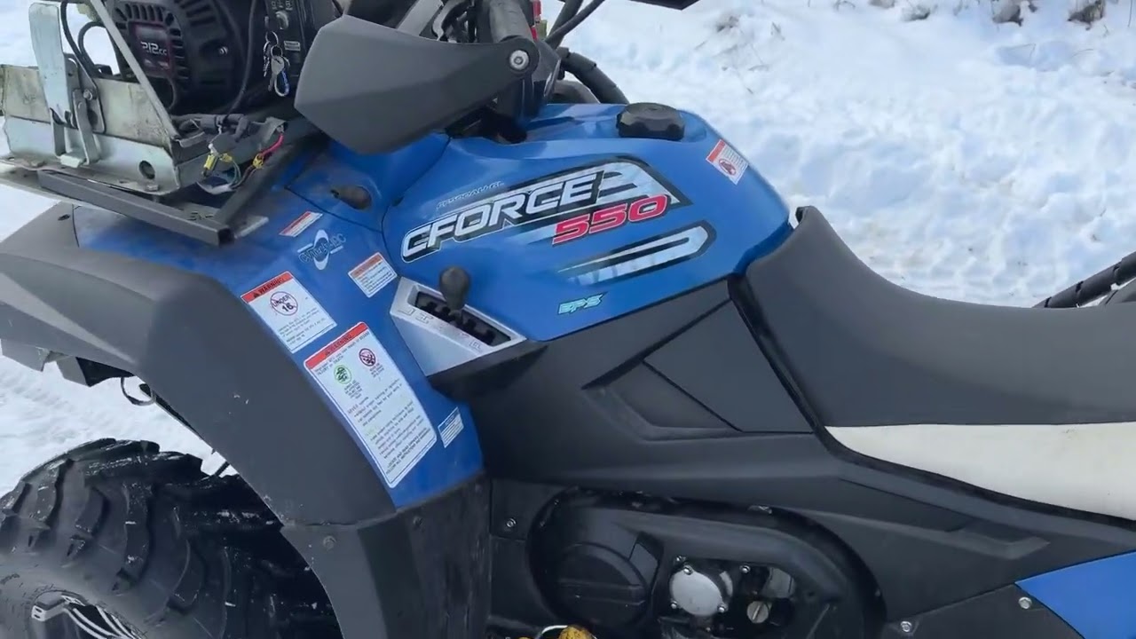 ATV + Hydraulvagn CFMOTO CF500AU-6L