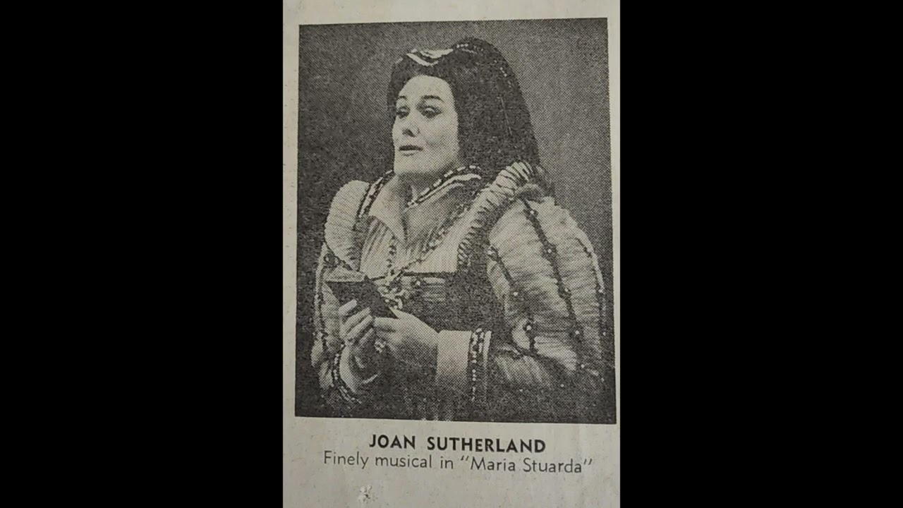 Donizetti - Maria Stuarda - Da tutti abbandonata - Joan Sutherland, Stuart Burrows (1971)