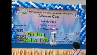 Juara 2 Lomba Solo Vokal Alasser Cup 2022 by Ghaitsa 7 tahun - (Lagu Tiba-Tiba)