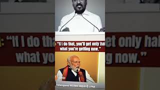 PM Modi’s Sharp Reply to Revanth Reddy | The Audience Reacted Instantly