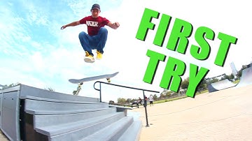 First Try Friday - Nollie 360 Shuv it - Robby Deleon