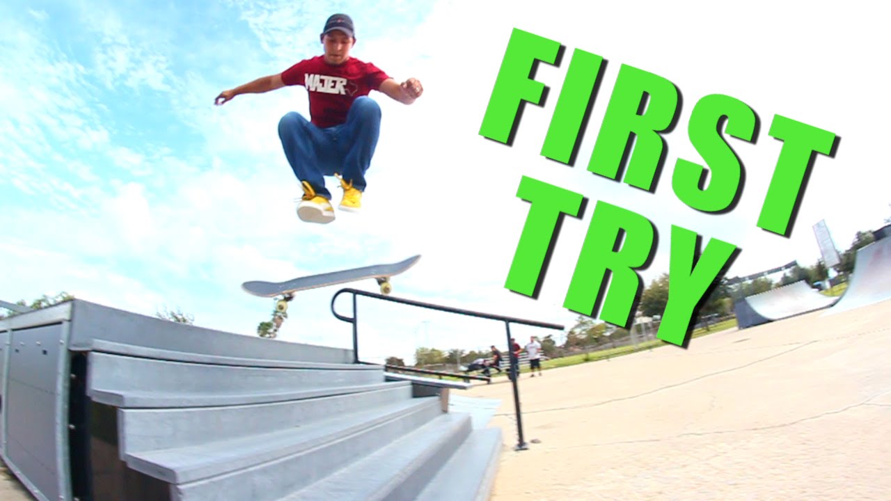 First Try Friday - Nollie 360 Shuv it - Robby Deleon