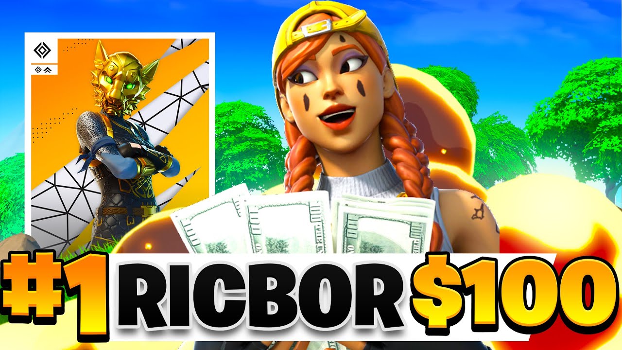 👑 THE SOLO VICTORY CUP KING (100$) | Ricborr 👑