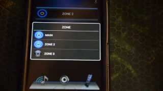 Onkyo NR626 zone app operation screenshot 5