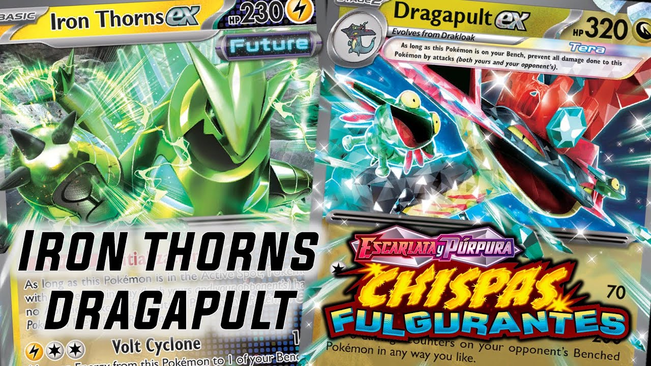 💪 Iron Thorns Dragapult ¡Una combinación asfixiante! - Surging Sparks / Chispas Fulgurantes