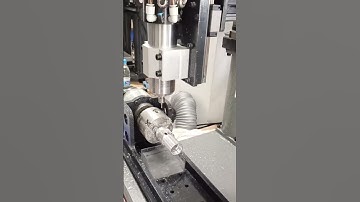 Mini 4-axis CNC milling machine.#cncmachine #cnc #machine #cncmachinist #creativity #diy #fyp