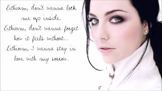 Lithium - Evanescence (Lyrics)