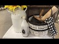 Transform a set of Baskets to fit Three Decor Styles