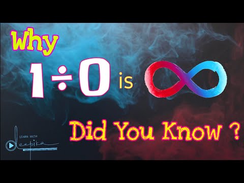 WHY CAN'T WE DIVIDE  BY ZERO ? ||WHY ANY NUMBER DIVIDED BY ZERO IS UNDEFINED OR INFINITE ?