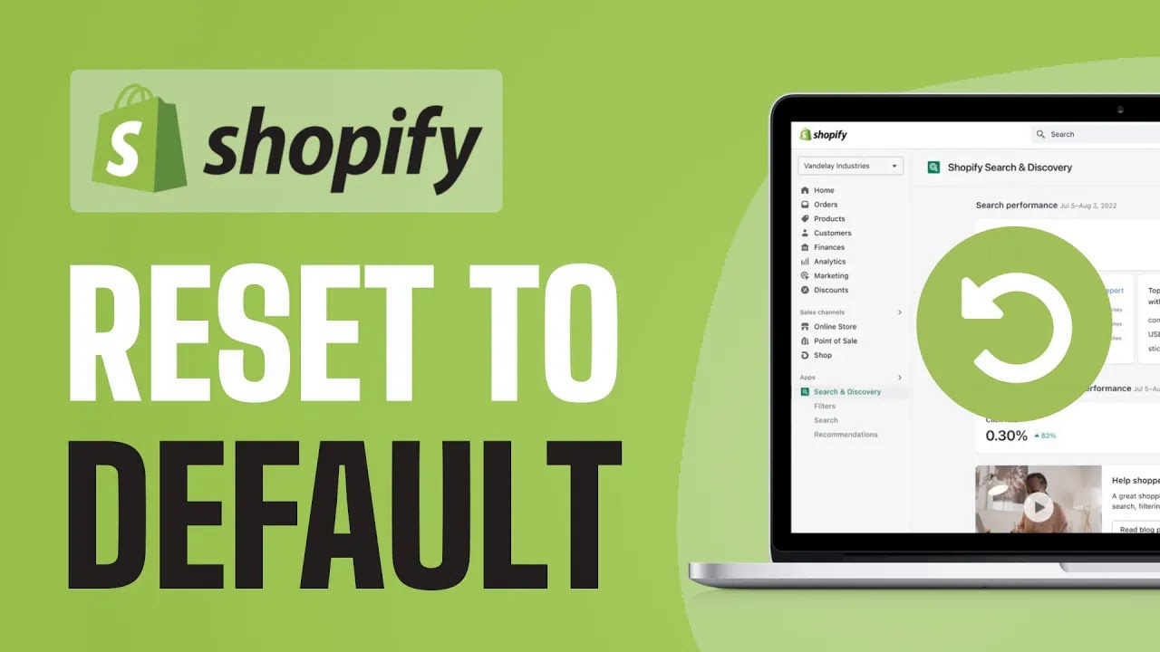 How To Reset Shopify Store To Default - Full Guide 2025 - YouTube