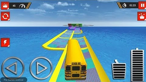 Impossible Offorad Uphill  Bus Stunt Racing Game | Bus Games | School Bus | Games play - #5