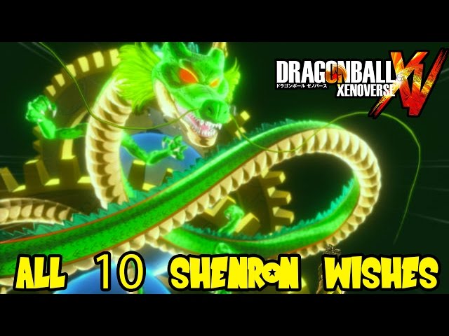 Free Shenron Wishes – Xenoverse Mods