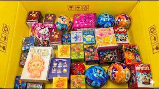32 Mins ASMR for Sleep PopMart Labubu Mystery Blind Box Unboxing Relaxing Sounds  NO Talking