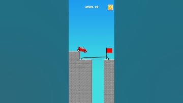 Draw Bridge Game | Level 72 #shorts #gameplay