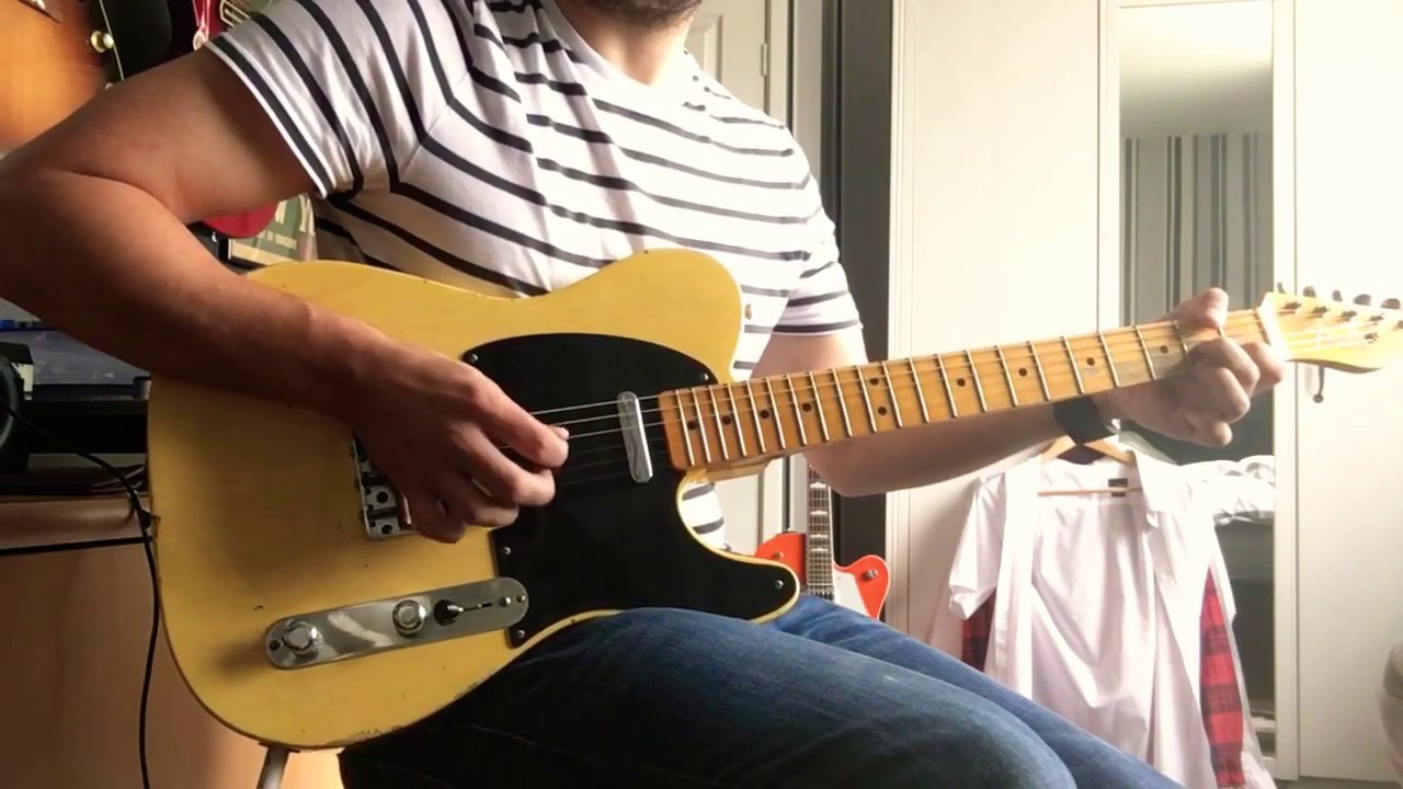 My Baby Left Me - Guitar Cover