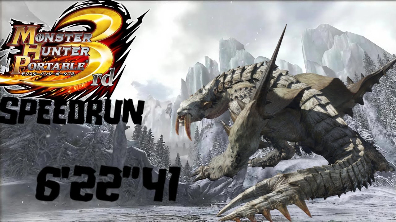 Mhp3rd-barioth speedrun (LBG)